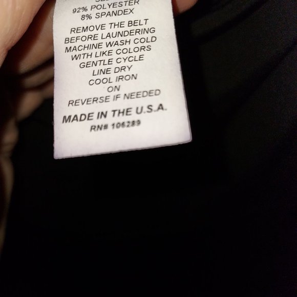 Frederick's of Hollywood Bodycon Dress Size M - black - Picture 3 of 4